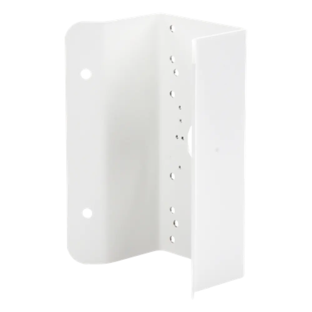Montaje de Esquina / Acero Inoxidable / Carga 10 kg (22 lb) / Exterior con Juntas de Goma / 126 x 105 x 250 mm