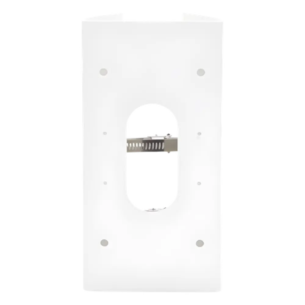 Montaje para Poste / Cámaras Domo y Bala / Acero Inoxidable / 12 Modelos Compatibles / 250 x 127 x 46 mm / 1.2 kg