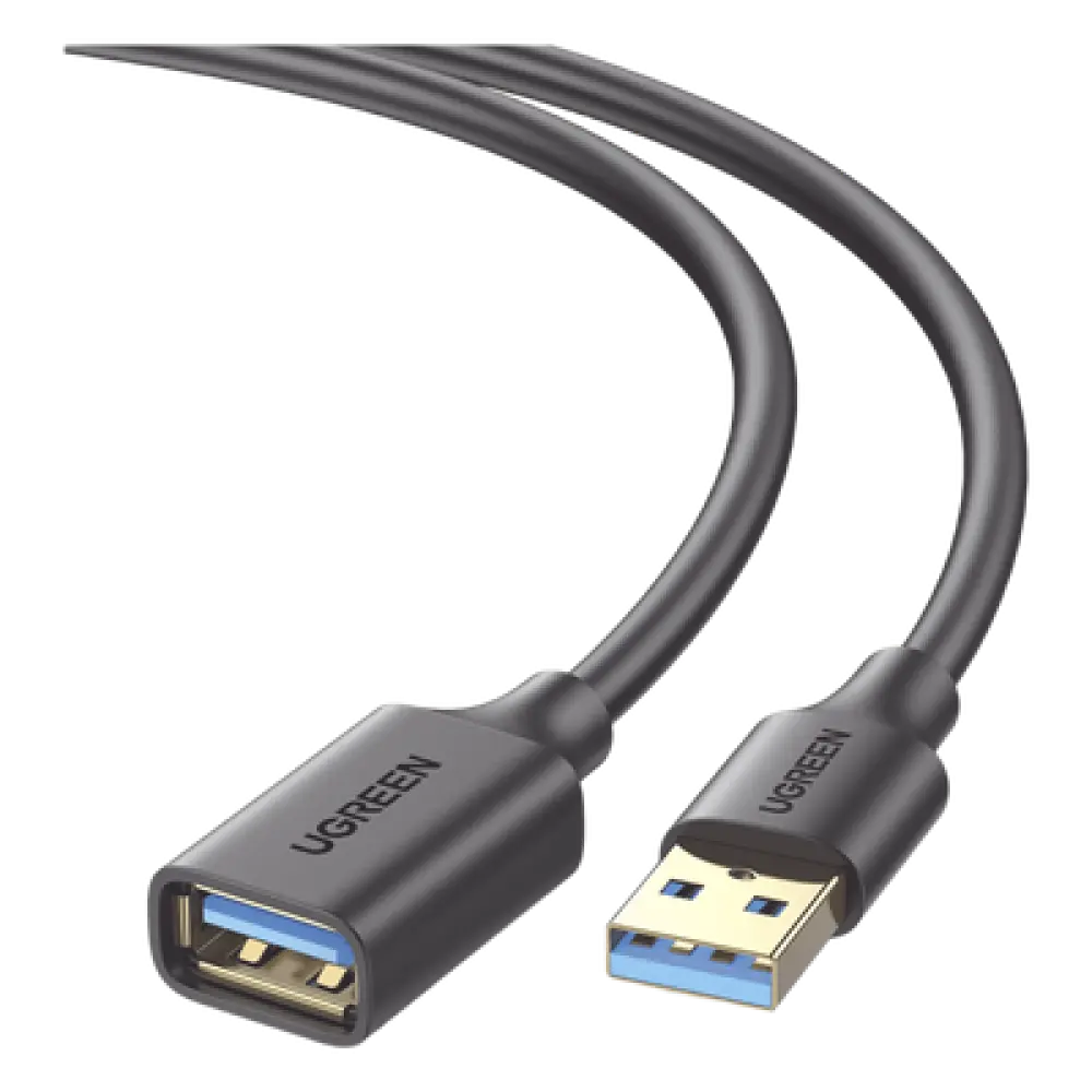 Cable Extensor USB 3.0 / 5 Gbps / 1 m (3.3 ft) / Macho-Hembra / Blindaje Múltiple / Conectores Baño de Oro