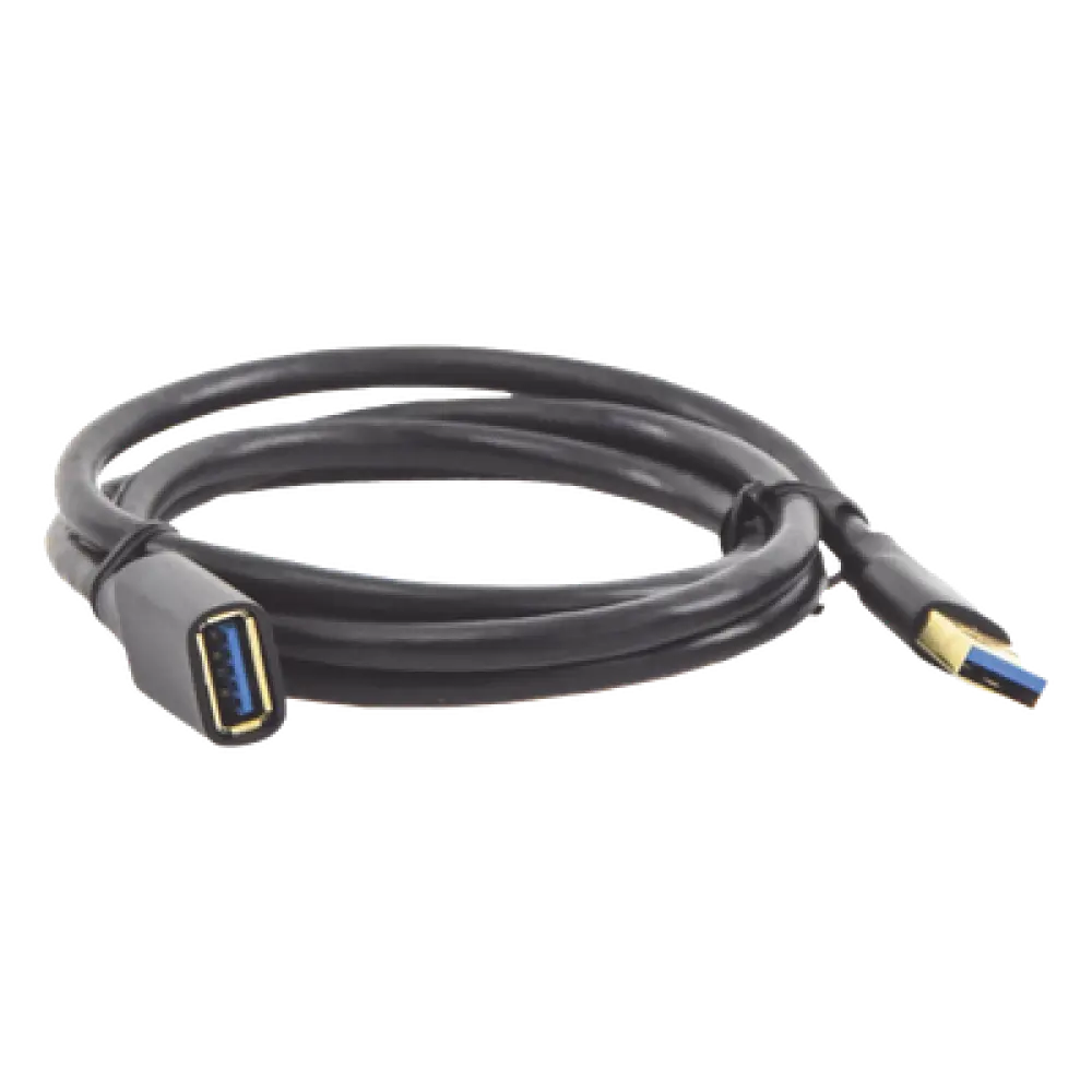 Cable Extensor USB 3.0 / 5 Gbps / 1 m (3.3 ft) / Macho-Hembra / Blindaje Múltiple / Conectores Baño de Oro