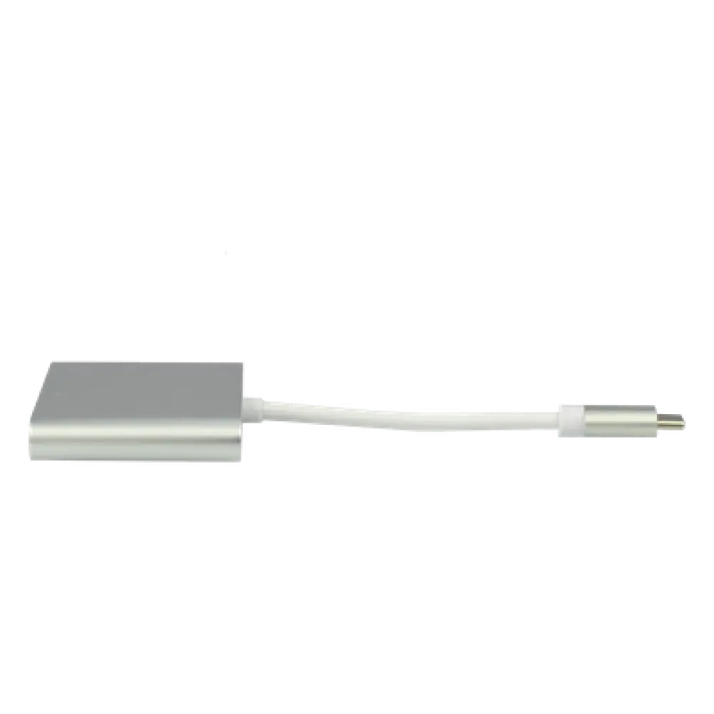 Adaptador Multipuerto USB-C / HDMI 4K / USB 3.0 5 Gbps / Carga PD 65W / 3-en-1 / Plug and Play
