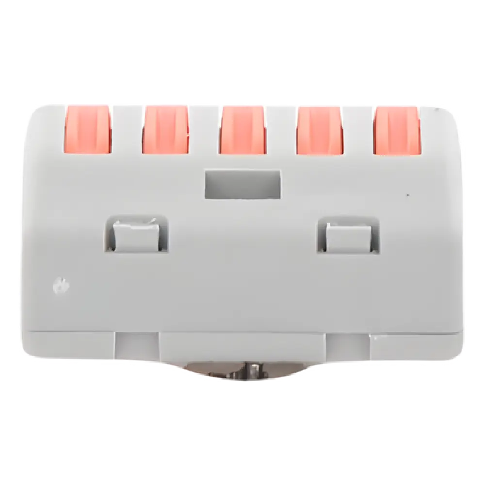 Conector de Distribución Eléctrica / 1 Entrada 4 Salidas / 250V 32A / 12AWG-28AWG / 2.6 x 2.1 x 1.5 cm (1.02 x 0.83 x 0.59 in)