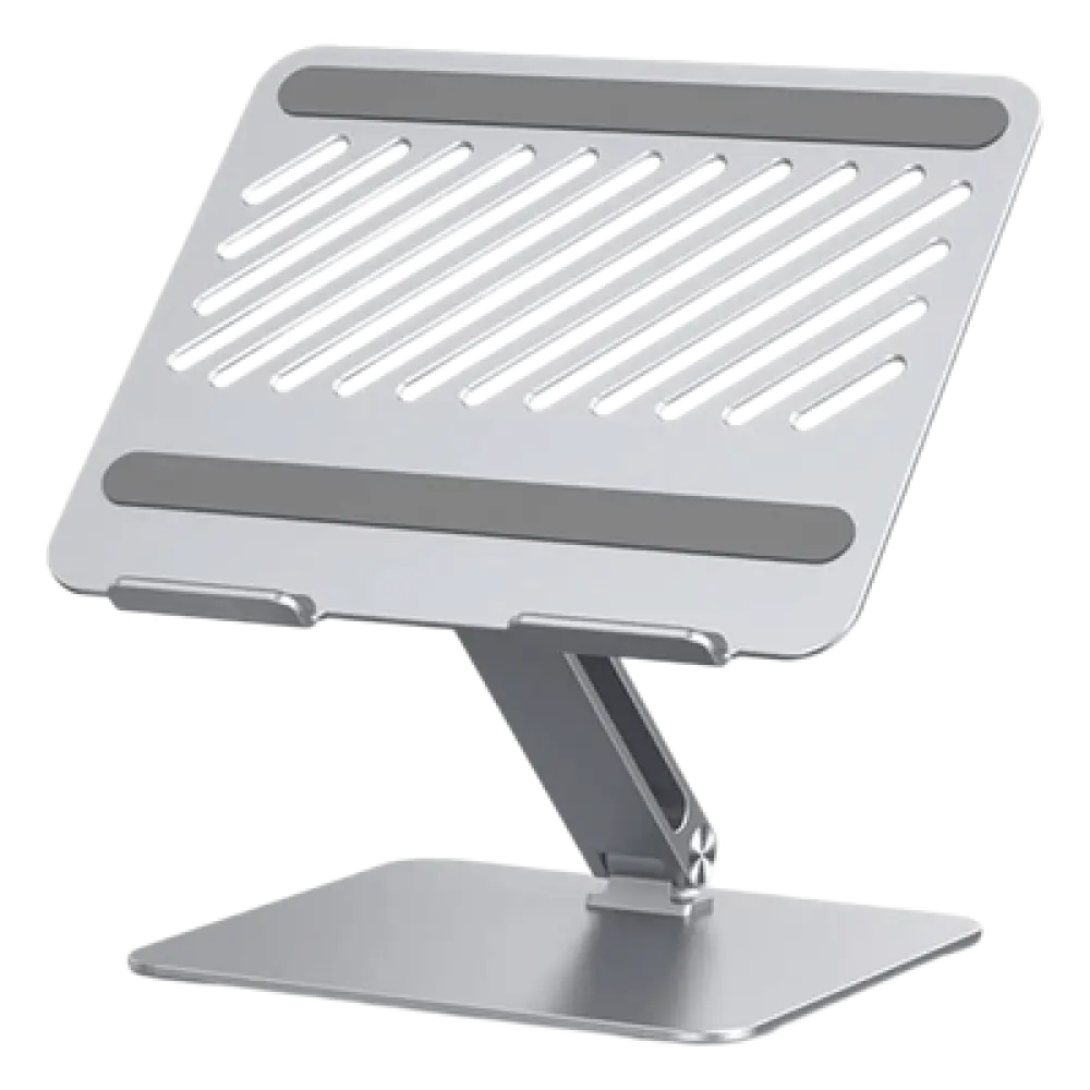 Soporte para Laptop / Aluminio de Alta Resistencia / Ajuste 180° / 10 a 17.3 Pulgadas / Carga 5 kg / Plegable y Portátil