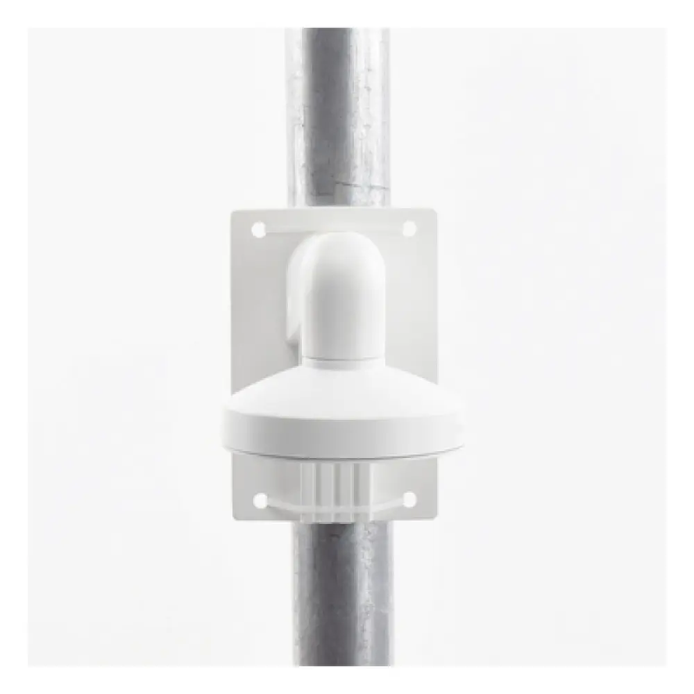 Montaje de Pared para Exterior / Aleación de Aluminio / 132x183.5x228.5 mm / 0.87 kg / Blanco / 5.2x7.2x9.0 pulgadas