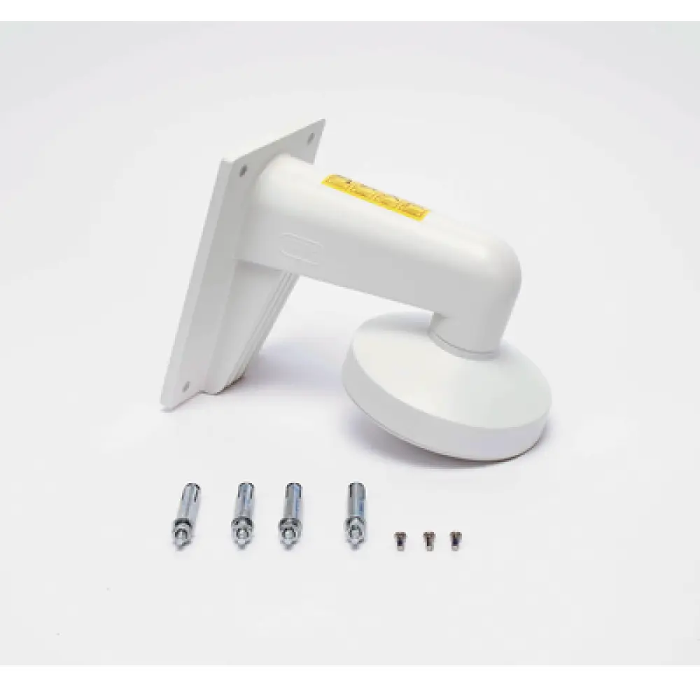 Montaje de Pared para Exterior / Aleación de Aluminio / 132x183.5x228.5 mm / 0.87 kg / Blanco / 5.2x7.2x9.0 pulgadas