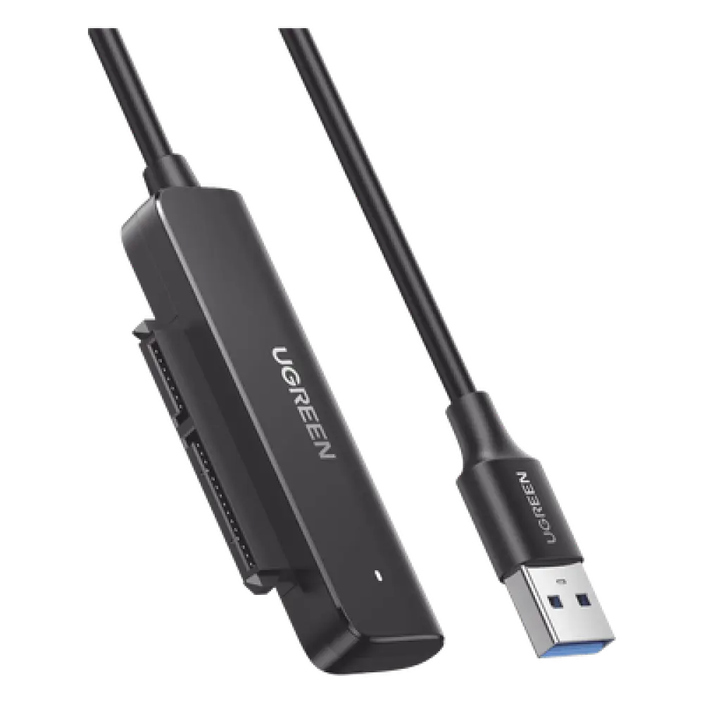 Adaptador SATA a USB / USB 3.0 / SATA III 6 Gbps / HDD y SSD 2.5" hasta 6 TB / UASP / 50 cm (19.7 in)