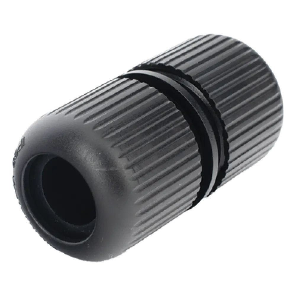 Protector Exterior IP68 / Conector Plug 12 Vcc / Cámaras Turbo HD / Polvo y Agua / Negro