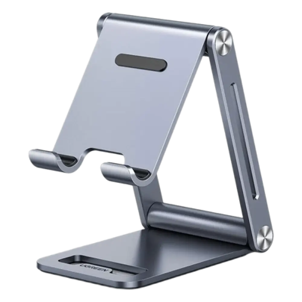 Soporte para Teléfono Celular / Aluminio / Ajustable / Plegable / 4.7'' a 7.9'' / Antideslizante