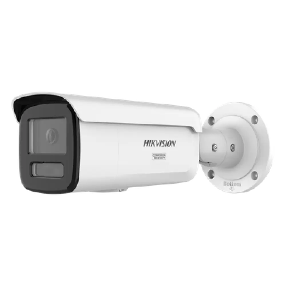 Bala IP / 6 Megapixel / Lente 4 mm / 60 m (197 ft) IR + Luz Blanca / Exterior IP67 / WDR 130 dB / AcuSense 3.0 / Metal / NEMA 4X / AcuSeek