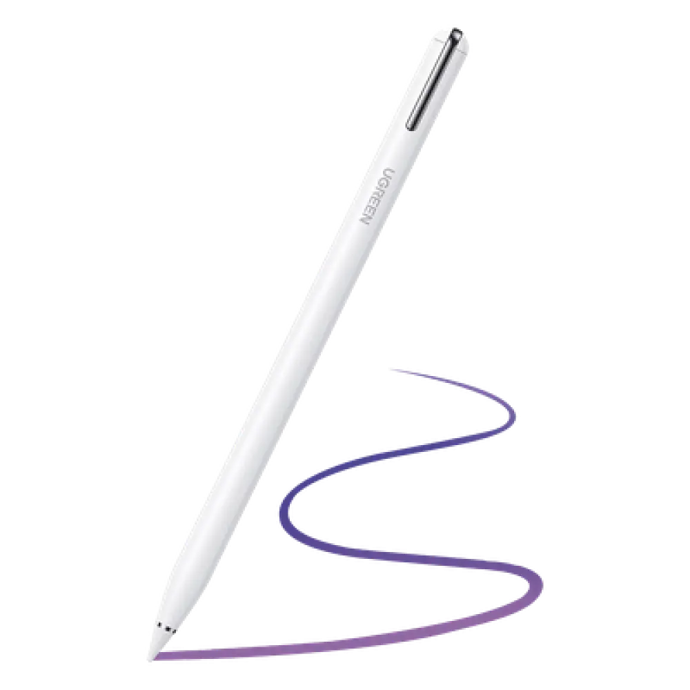 Lápiz Stylus Inteligente / Punta 1.6 mm / Bluetooth / Rechazo de Palma / Detección de Inclinación 5 Ángulos / Carga USB-C / Adsorción Magnética