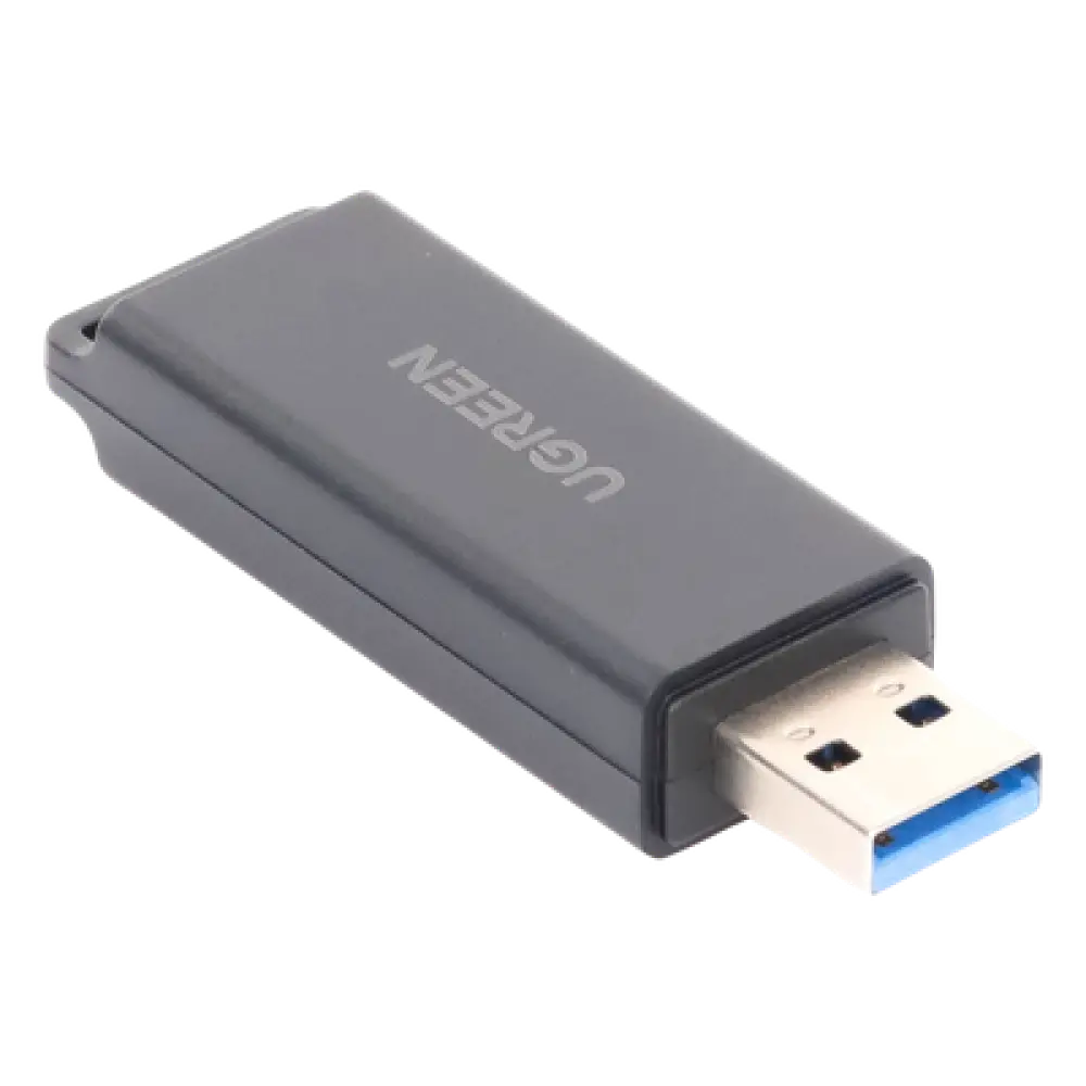 Lector de Tarjetas USB 3.0 / Doble Ranura TF/SD Simultánea / Transferencia 5 Gbps / Soporte 2 TB / Compacto con Llavero