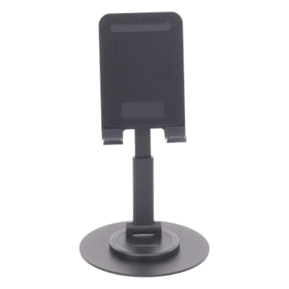 Soporte para Dispositivo Móvil / Rotación 360° / Altura Ajustable 17-20 cm (6.7-7.9 in) / Ángulo 0-130° / Plegable 4.32 cm (1.7 in) / Aluminio