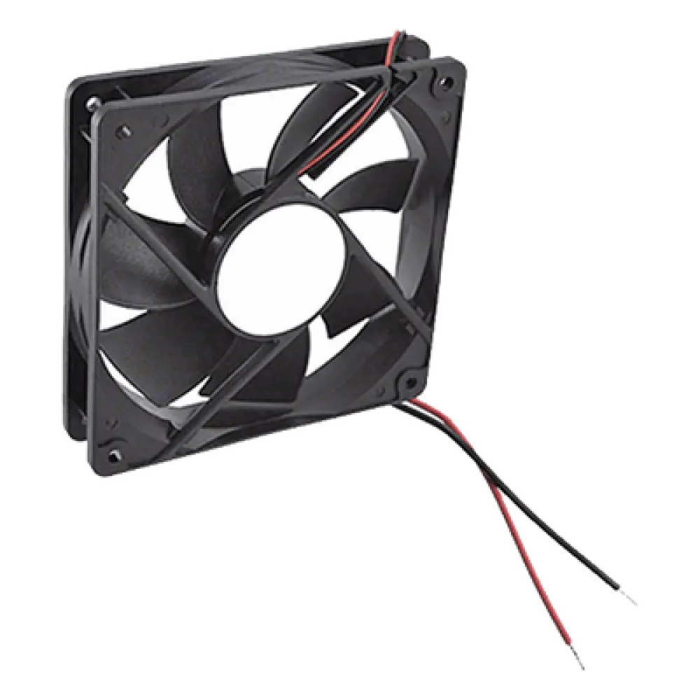Ventilador Anticondensante Axial Cuadrado / 12Vcc / 120x120x25 mm / 75.0 CFM / 2200 RPM / 1.9 W / 0.39x0.39x0.08 pies