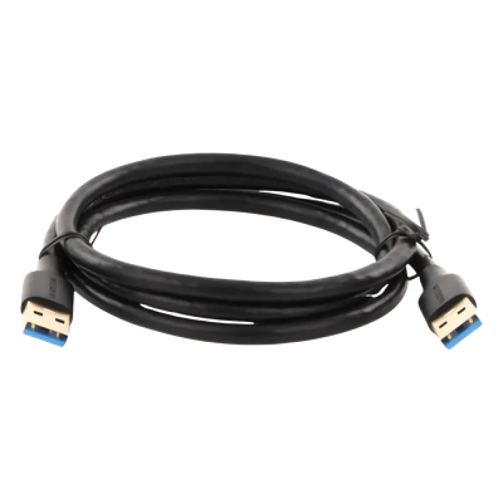 Cable USB-A 3.0 / Macho a Macho / 5 Gbps / 1 Metro (3.3 ft) / Núcleo Cobre Estañado / Blindaje Múltiple / Plug & Play