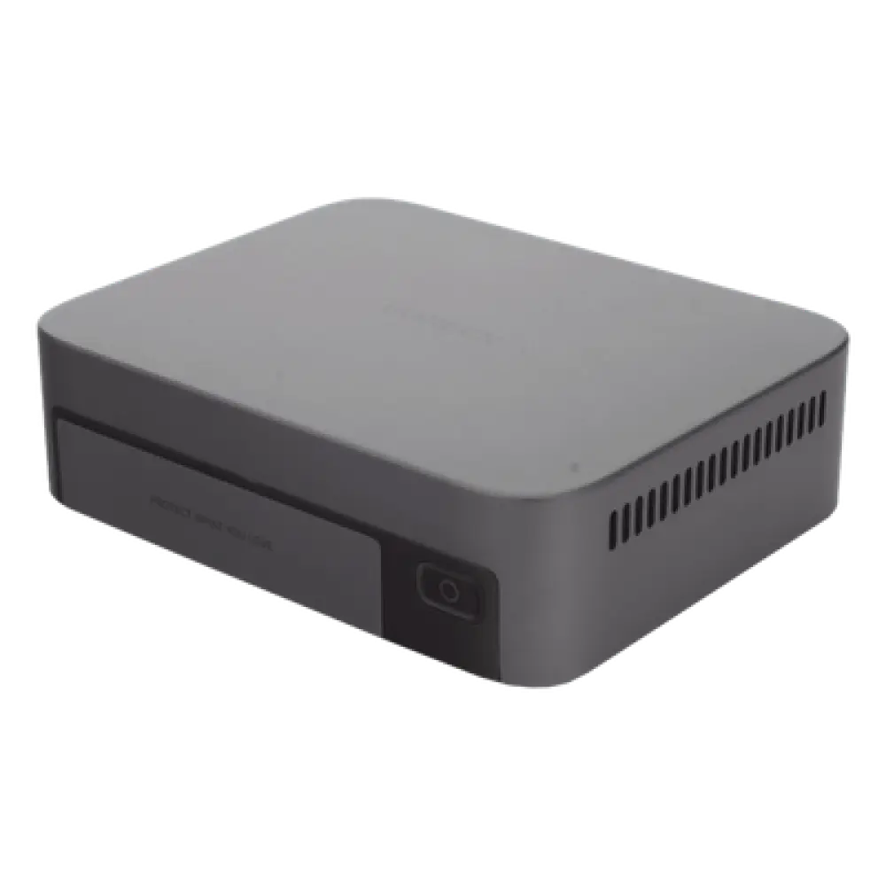 NAS Compacto / 4 Ranuras SSD M.2 NVMe PCIe 4.0 y 3.0 / Intel Core i5-1235U 10 Núcleos / 10GbE / Thunderbolt 4 40 Gbps / HDMI 8K / DDR5 hasta 64 GB