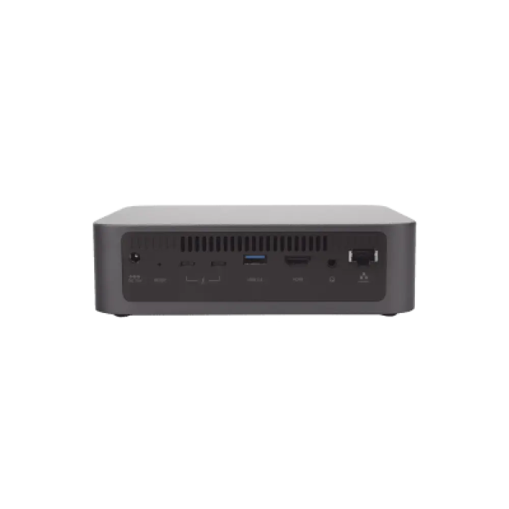NAS Compacto / 4 Ranuras SSD M.2 NVMe PCIe 4.0 y 3.0 / Intel Core i5-1235U 10 Núcleos / 10GbE / Thunderbolt 4 40 Gbps / HDMI 8K / DDR5 hasta 64 GB