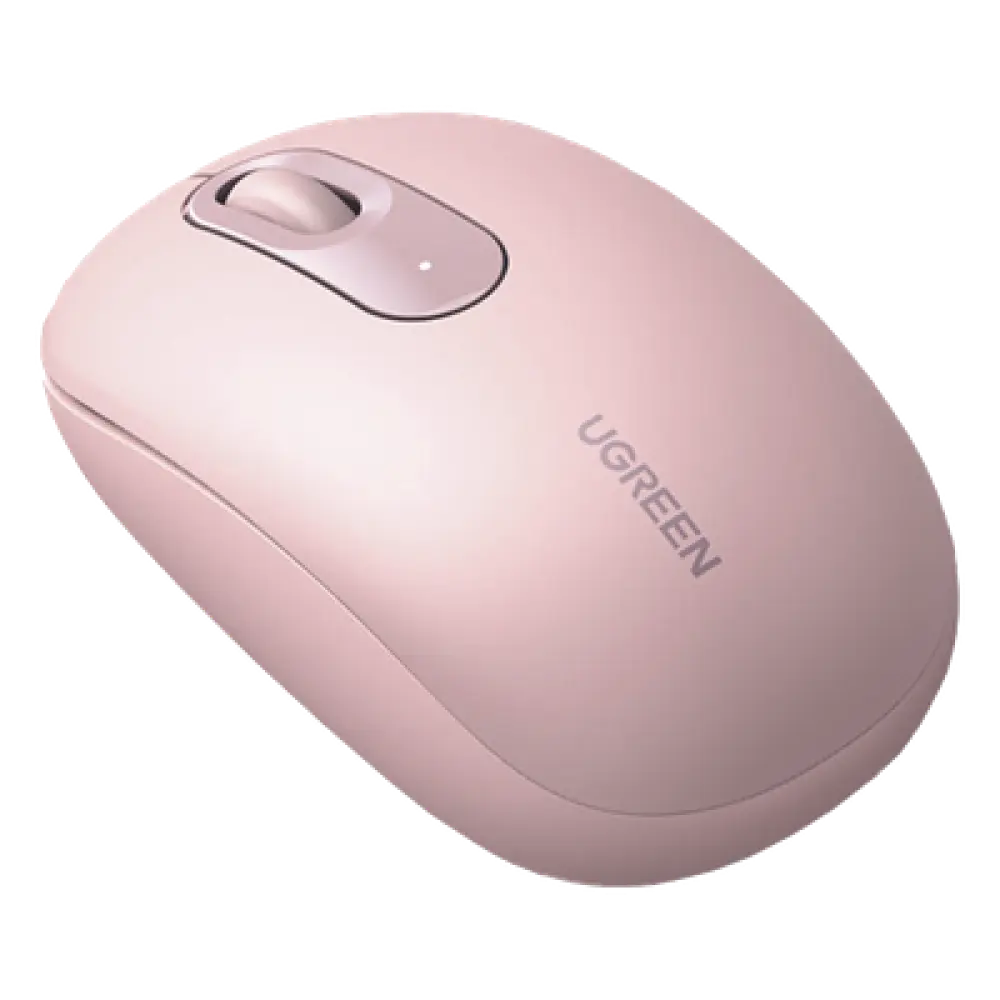 Mouse Inalámbrico / 2.4 GHz / Alcance 10 m (32.8 ft) / 4 Niveles DPI / 3 Botones / Silencioso / Ergonómico