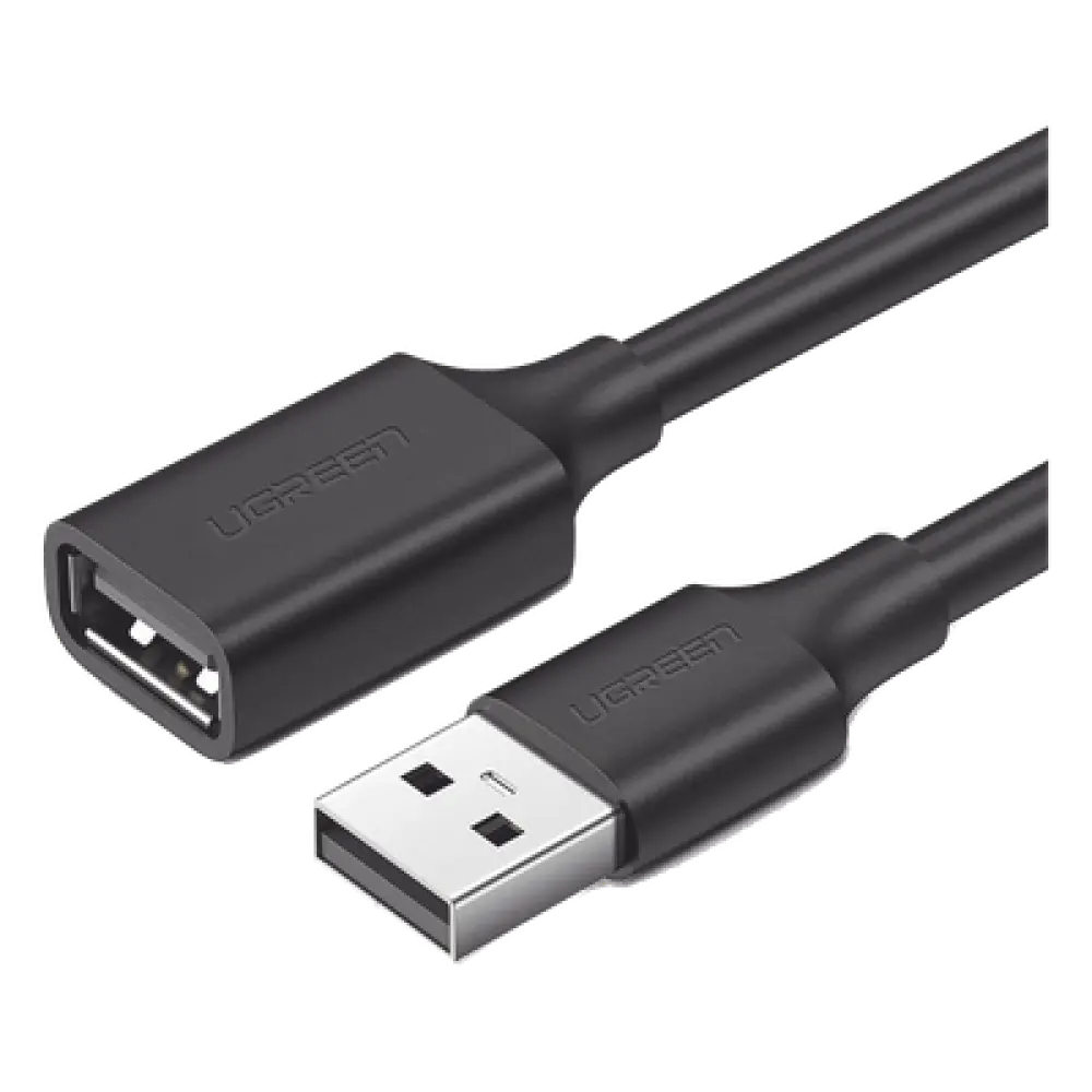 Cable Extensor USB 2.0 / Macho-Hembra / 1 m (3.3 ft) / 480 Mbps / Núcleo Cobre Estañado 28/22 AWG / Doble Blindaje