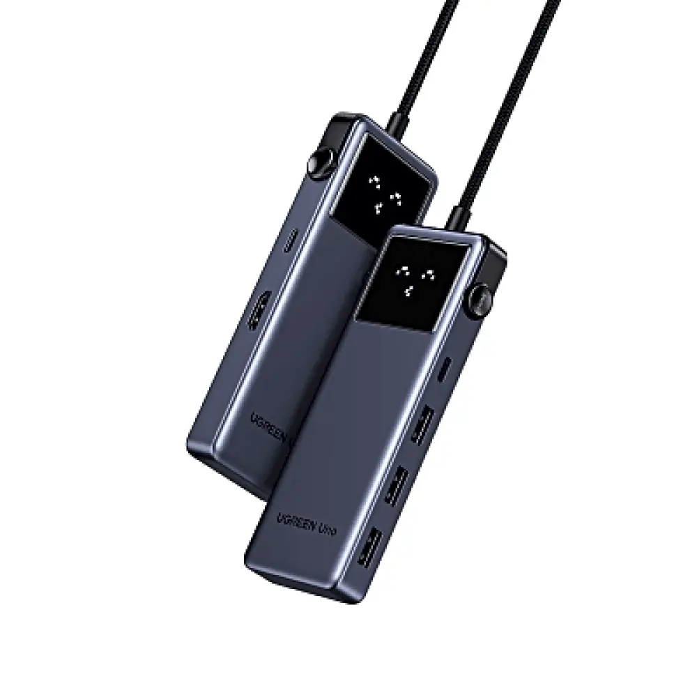 Hub USB-C 6 en 1 / HDMI 4K@60Hz / 3 Puertos USB-A 5Gbps / Carga PD 100W / Compatibilidad Multiplataforma / Diseño Compacto