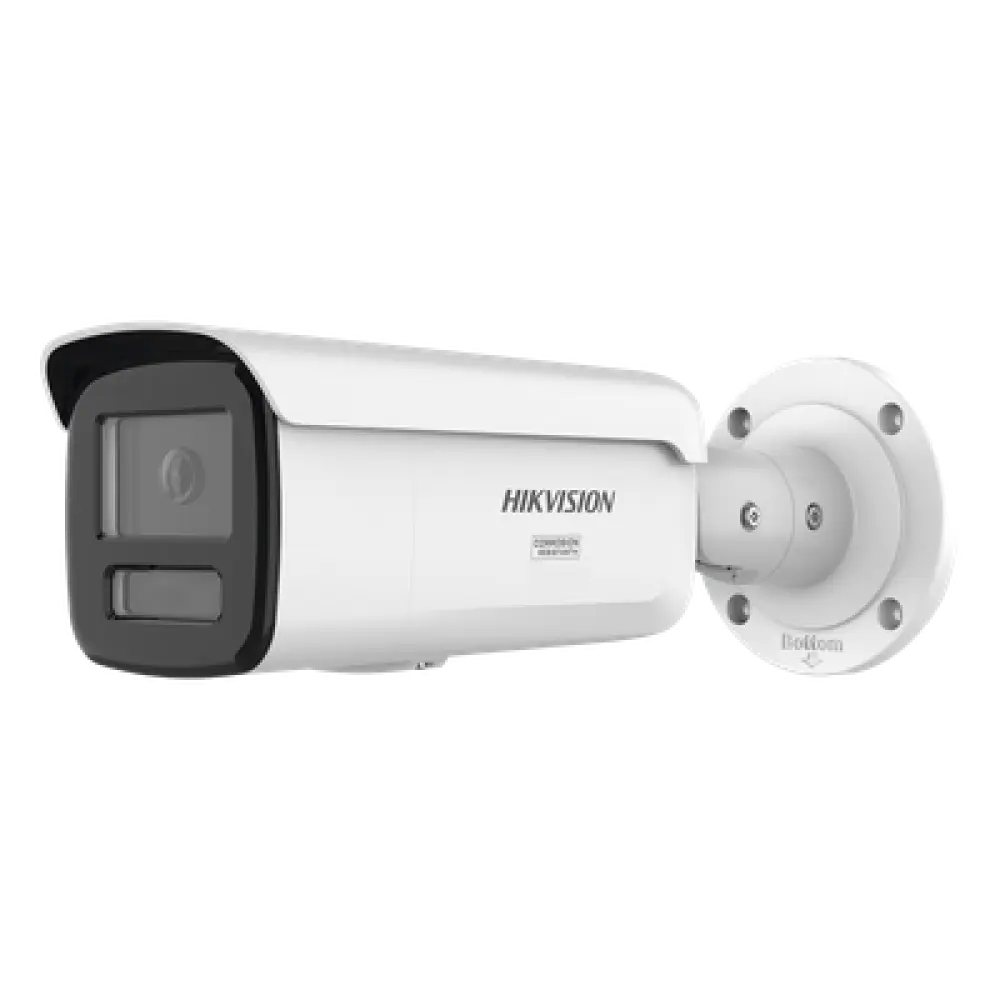 Bala IP / 8 Megapixel / Lente 4 mm / 60 mts IR + Luz Blanca / IP67 NEMA 4X / WDR 130 dB / ACUSENSE 3.0 / ACUSEEK / Audio 2 Vías / 196.85 pies Iluminación