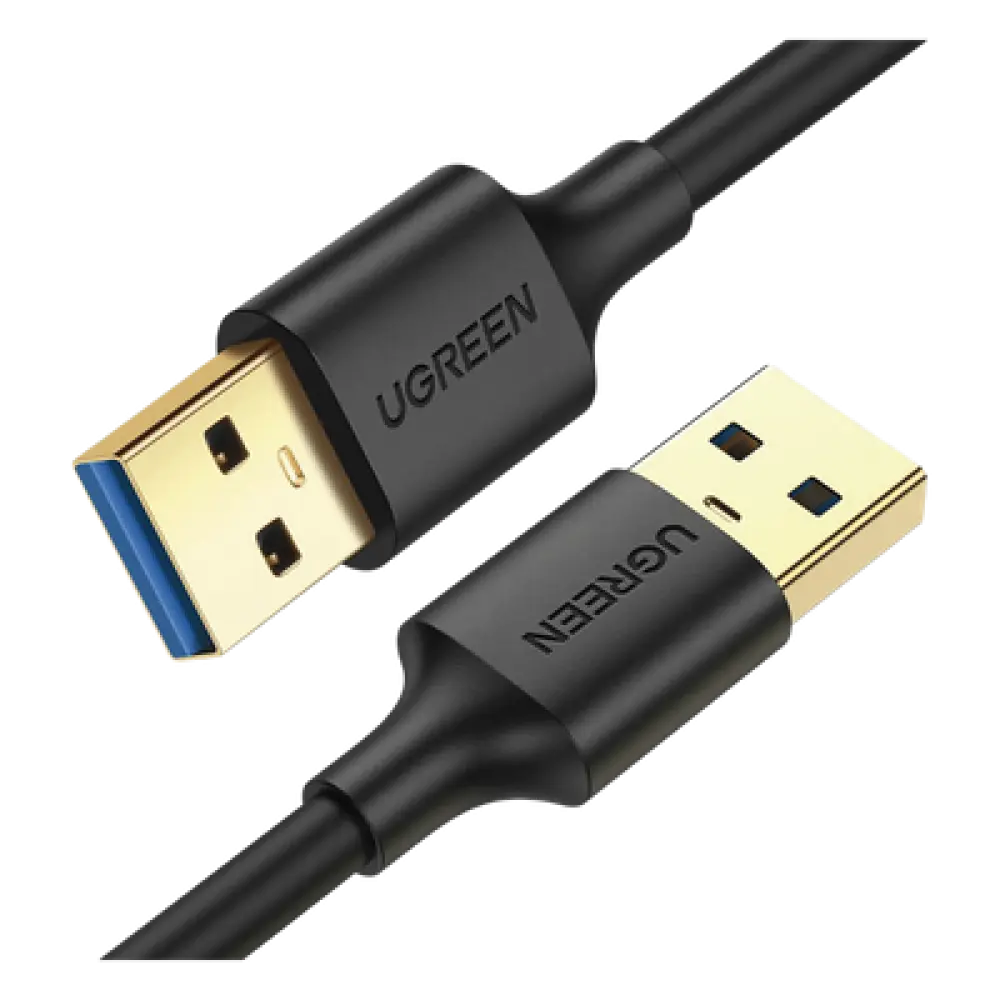 Cable USB-A 3.0 / Macho a Macho / 5 Gbps / 3 m (9.8 ft) / Blindaje Múltiple / Níquel Resistente / 2A / Compatible USB 2.0 y 1.1