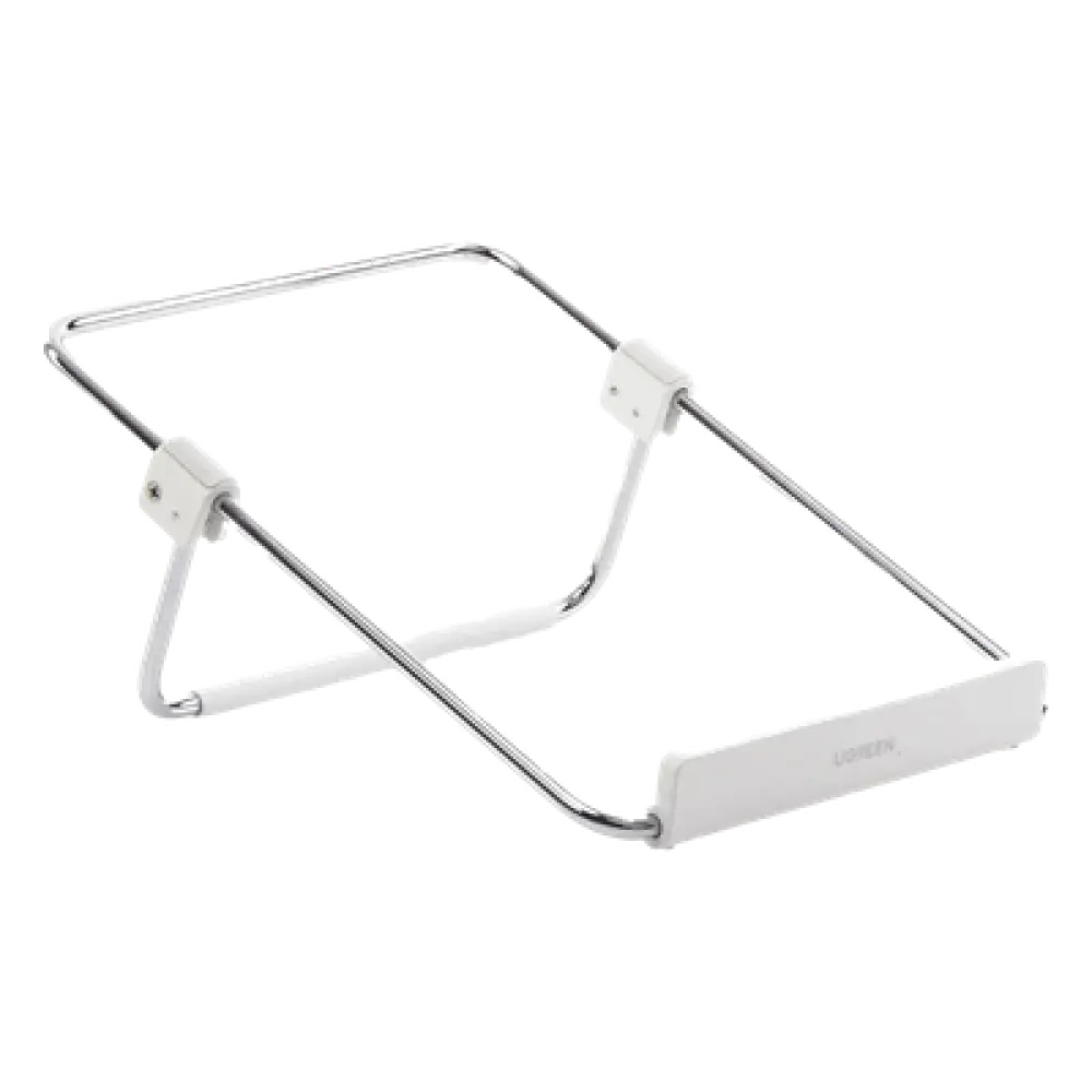 Soporte para Laptop / Plegable / Ajustable 87-132 mm / 11''-16'' / Carga 20 kg / 110g / Acero y Silicona / Plata