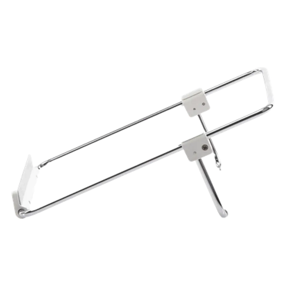 Soporte para Laptop / Plegable / Ajustable 87-132 mm / 11''-16'' / Carga 20 kg / 110g / Acero y Silicona / Plata