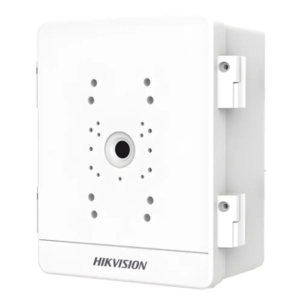 Caja de Seguridad para Videovigilancia / Exterior IP66 / IK10 / 3 Dispositivos / Montaje en Pared o Poste / Polímero Ignífugo UL94-V0