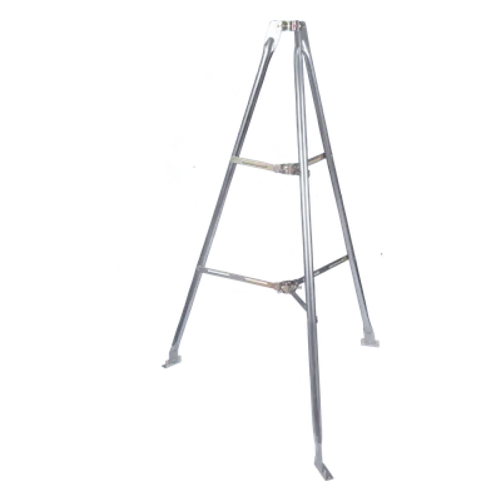 Tripie de Montaje para Exterior / Altura 1.52 m (4.99 ft) / Acero Galvanizado / Mástiles 1 1/4 a 2" / Longitud Mástil hasta 3 m (9.84 ft)