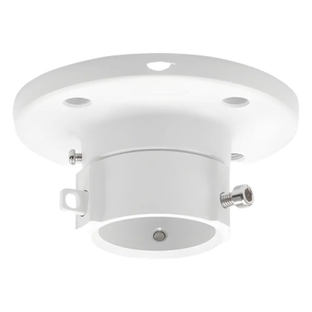 Montaje de Techo para Domo PTZ / Aleación de Aluminio / Diámetro 116.5 mm / Peso 380 g / Color Blanco
