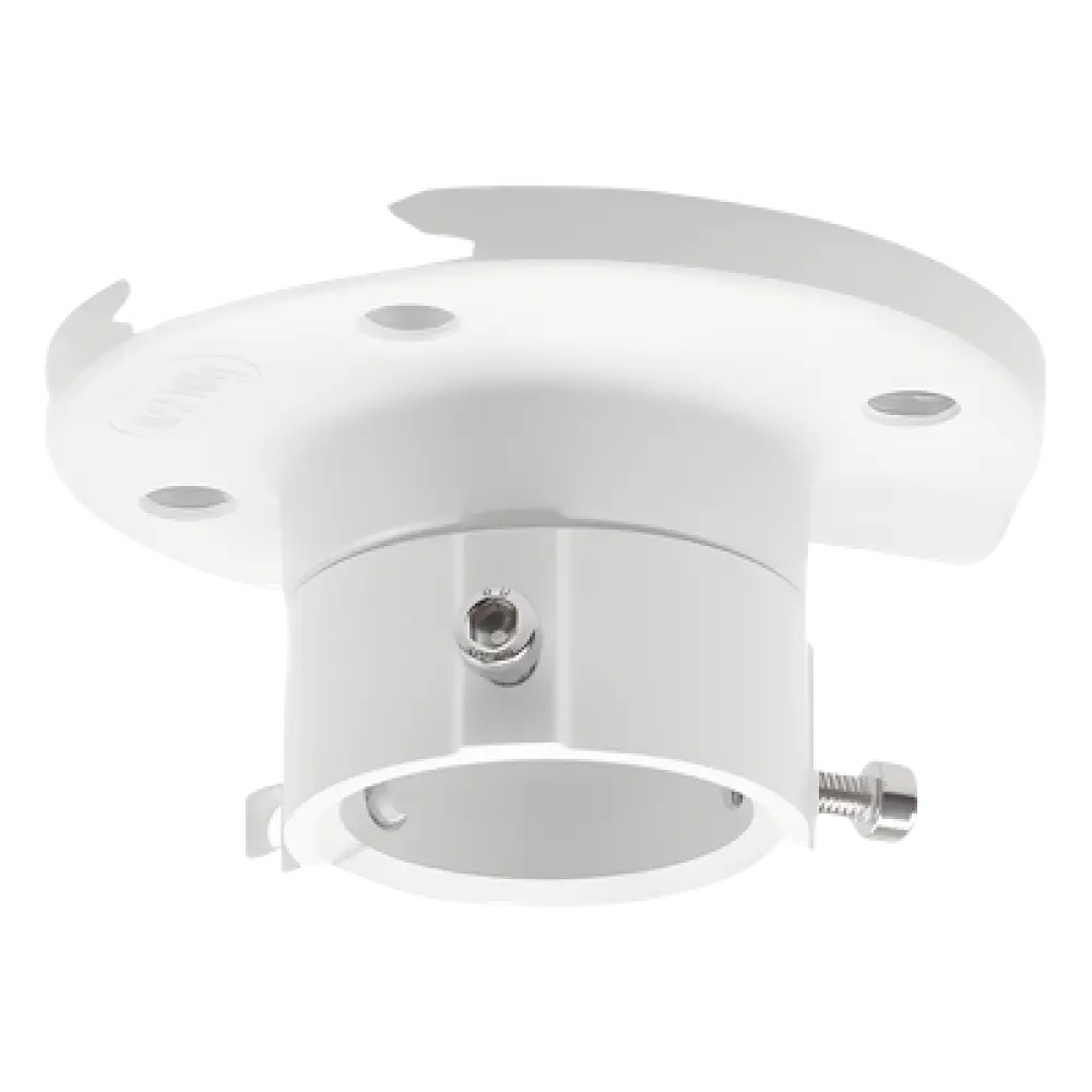 Montaje de Techo para Domo PTZ / Aleación de Aluminio / Diámetro 116.5 mm / Peso 380 g / Color Blanco