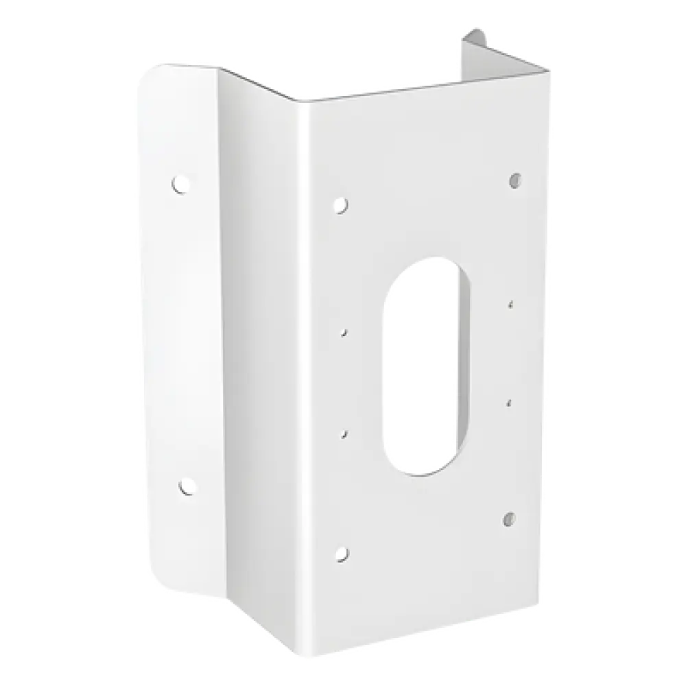 Soporte de Esquina para Cámaras Domo y Bala / Acero Inoxidable / 250 x 126 x 105 mm / 2.2 kg / Color Blanco