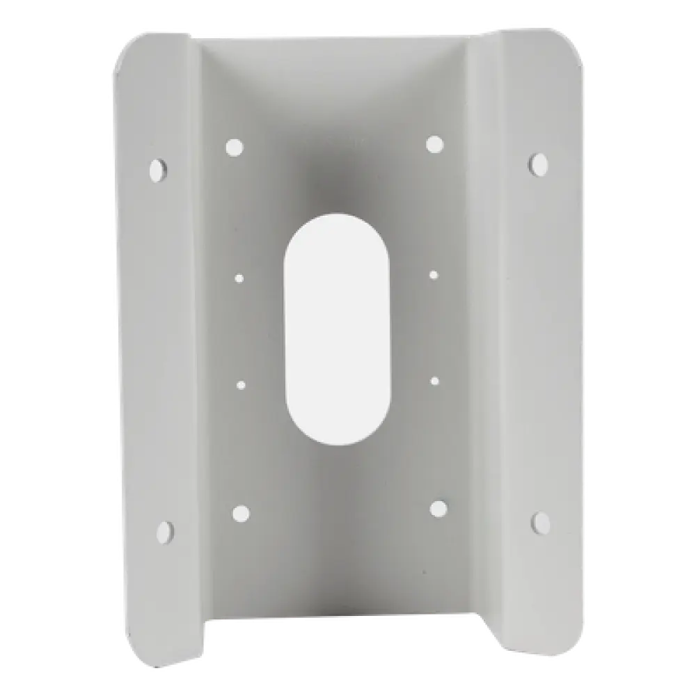 Soporte de Esquina para Cámaras Domo y Bala / Acero Inoxidable / 250 x 126 x 105 mm / 2.2 kg / Color Blanco