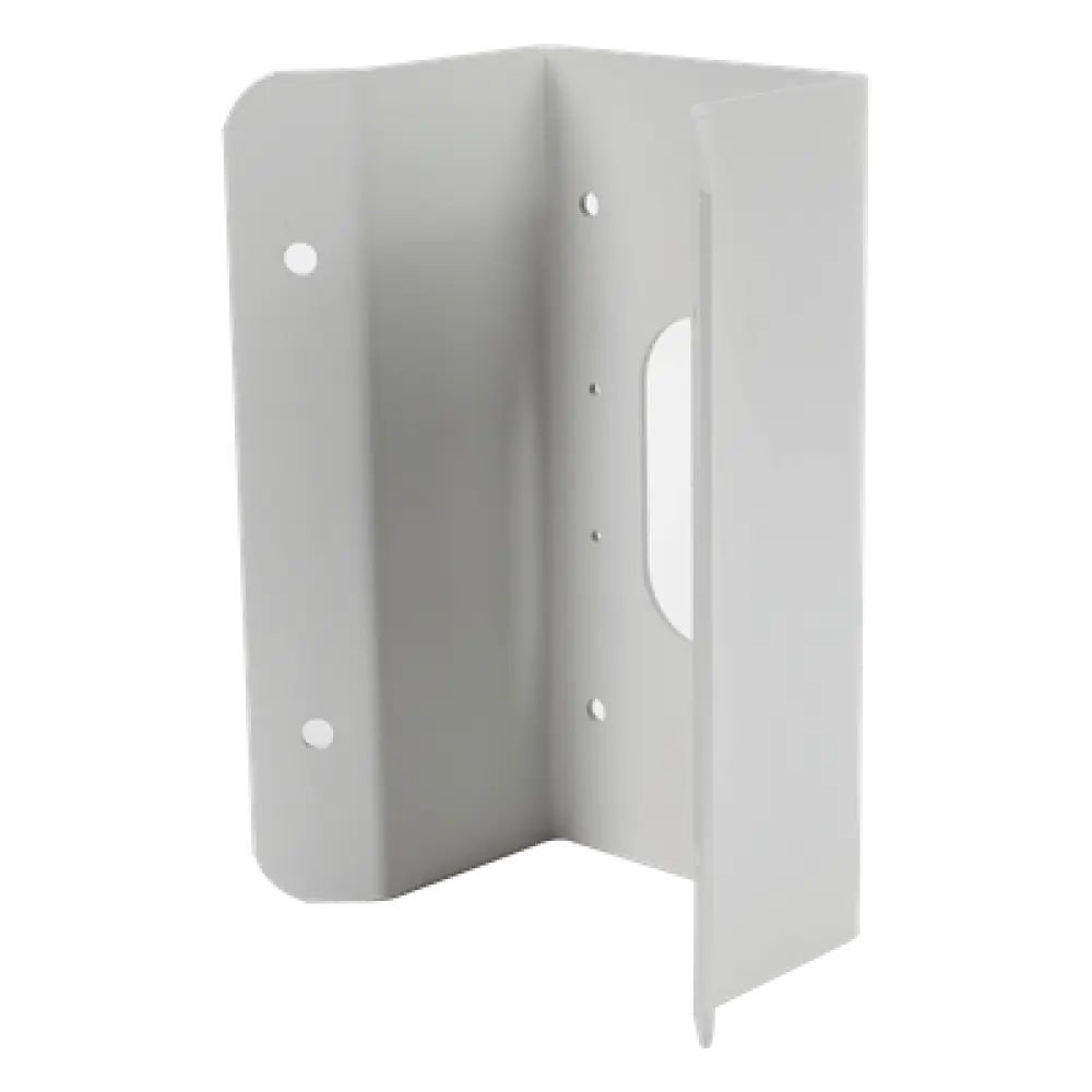 Soporte de Esquina para Cámaras Domo y Bala / Acero Inoxidable / 250 x 126 x 105 mm / 2.2 kg / Color Blanco