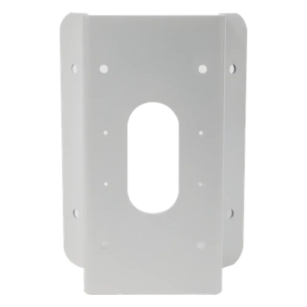 Soporte de Esquina para Cámaras Domo y Bala / Acero Inoxidable / 250 x 126 x 105 mm / 2.2 kg / Color Blanco