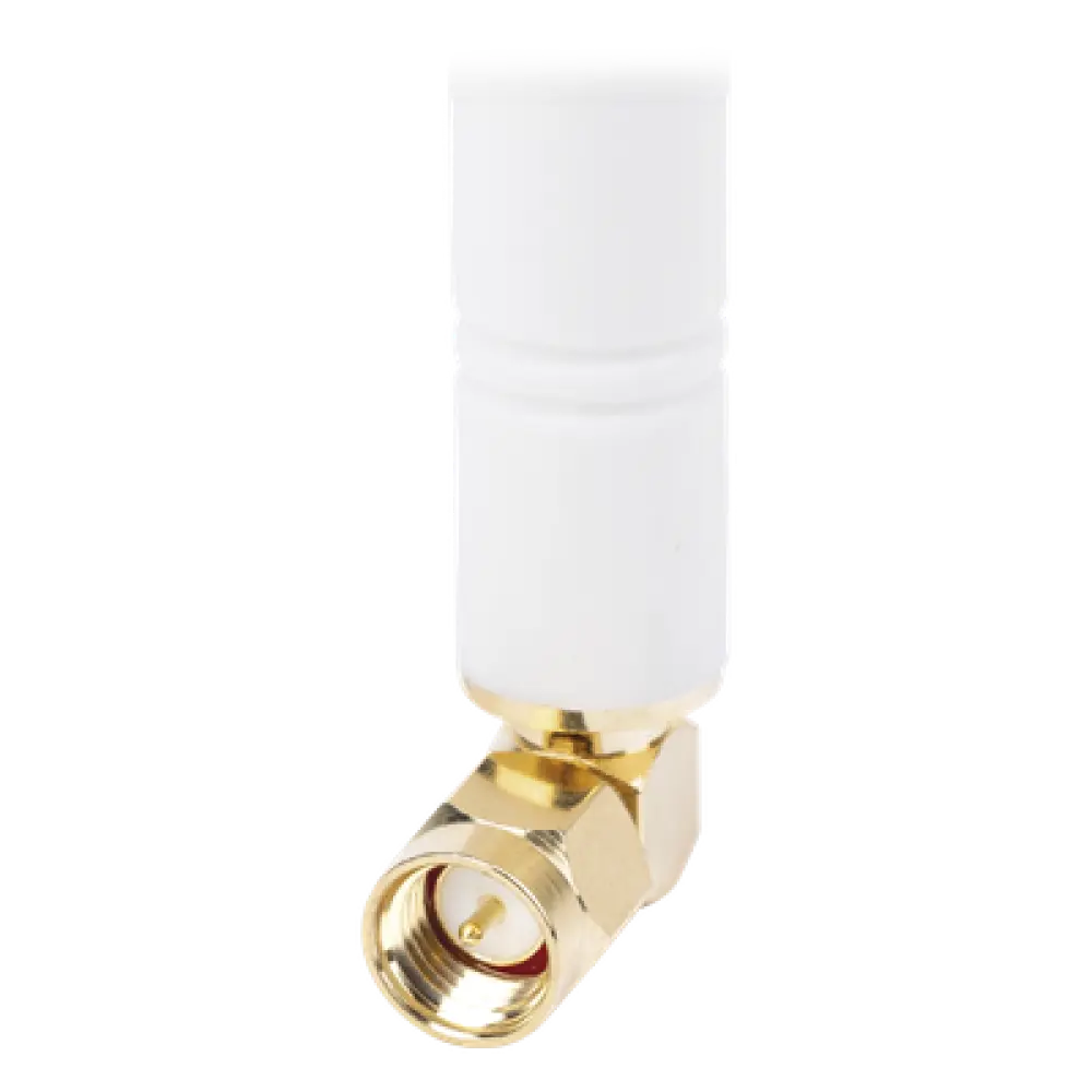 Antena Wi-Fi / 3 dBi de Ganancia / Frecuencia 2.4 - 2.5 GHz / Conector Terminal con PIN / Repuesto para Cámaras IP