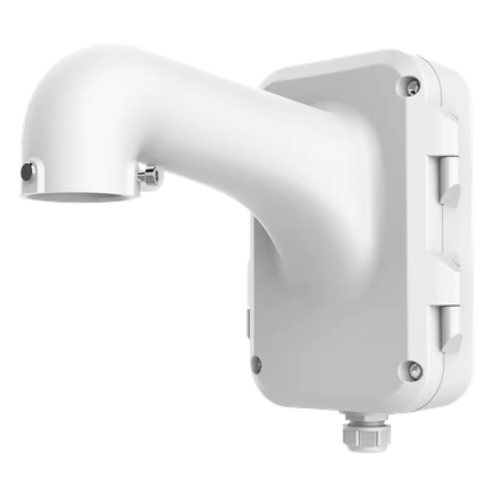 Soporte de Pared para Domo PTZ / Caja de Conexiones Integrada / IP66 / Aleación de Aluminio / 355.5x255.3x170.7 mm / 2.15 kg