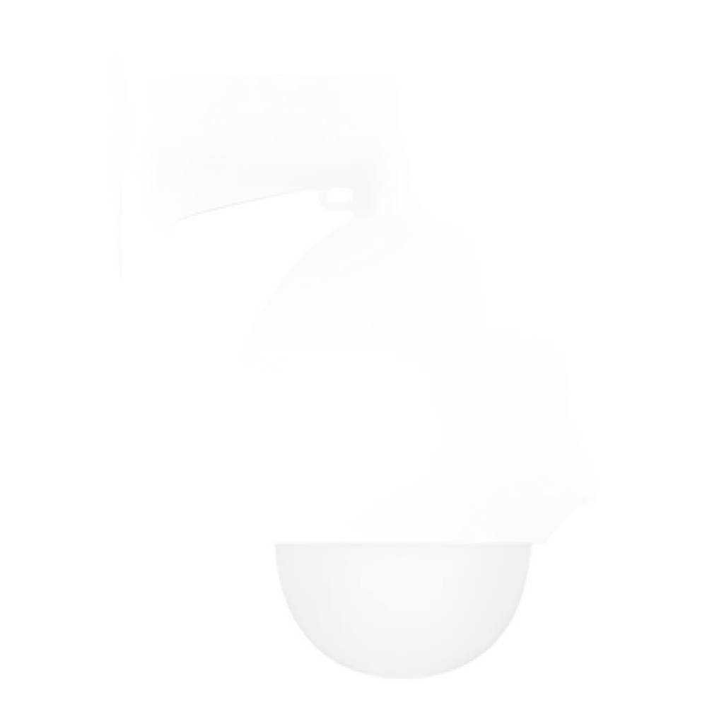 Burbuja Protectora para Domo PTZ / 4 Pulgadas / IP66 / IK10 / Ahumado Medio / 4.7 x 3.5 Pulgadas