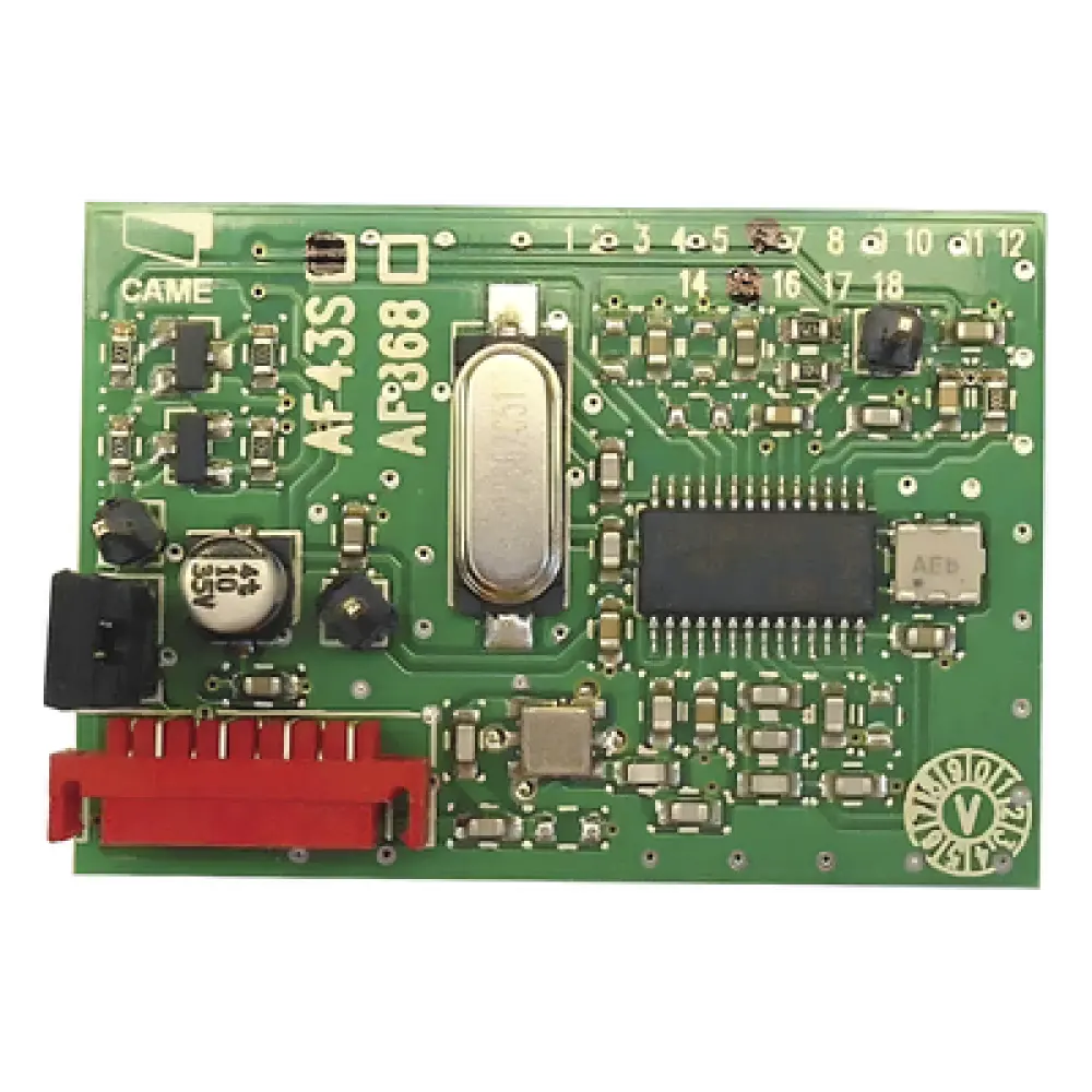 Receptor Inalámbrico / 433.92 MHz / 12-24 VDC / IP20 / -20°C a +55°C