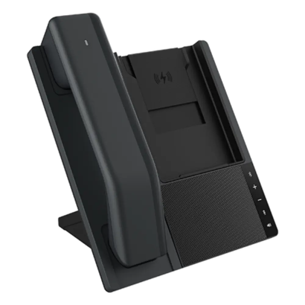 Estación Telefónica Todo en Uno / Bluetooth 5.4 / Handset Inalámbrico HD / Carga Inalámbrica Qi / Altavoz de Conferencia / Compatible PC y Smartphone