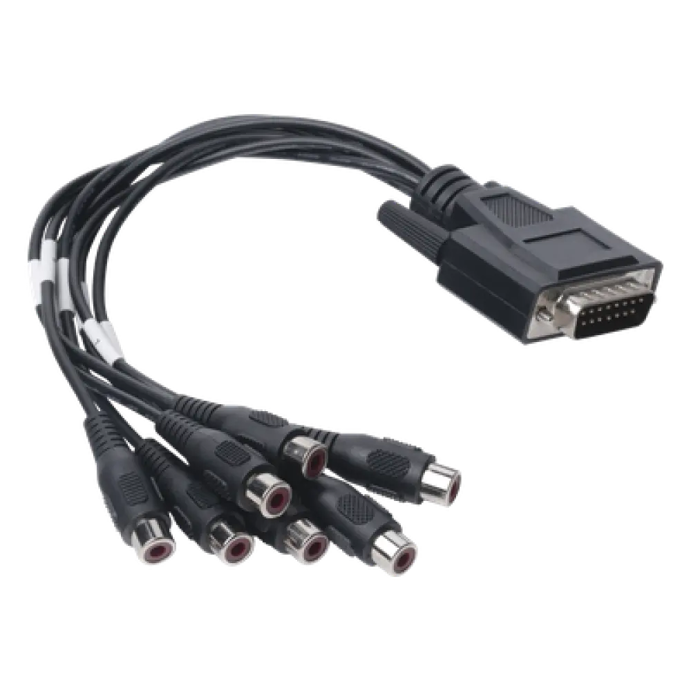 Adaptador de Audio / 7 Entradas / Compatibilidad 8 Canales / Diseño Compacto