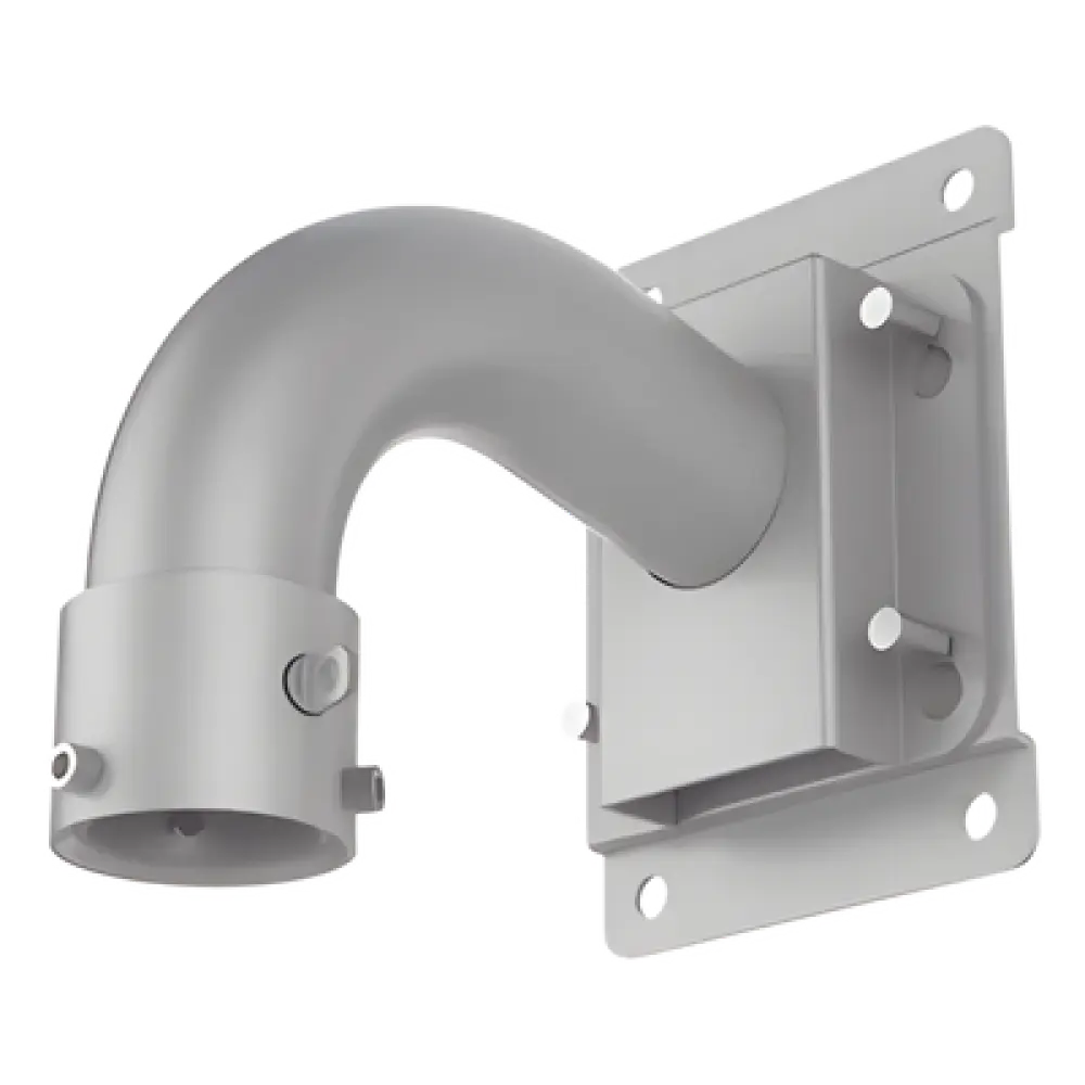 Soporte de Montaje en Pared / Para Domo PTZ / Polímero Anticorrosión / Compatible con Domo PTZ de 8 Pulgadas