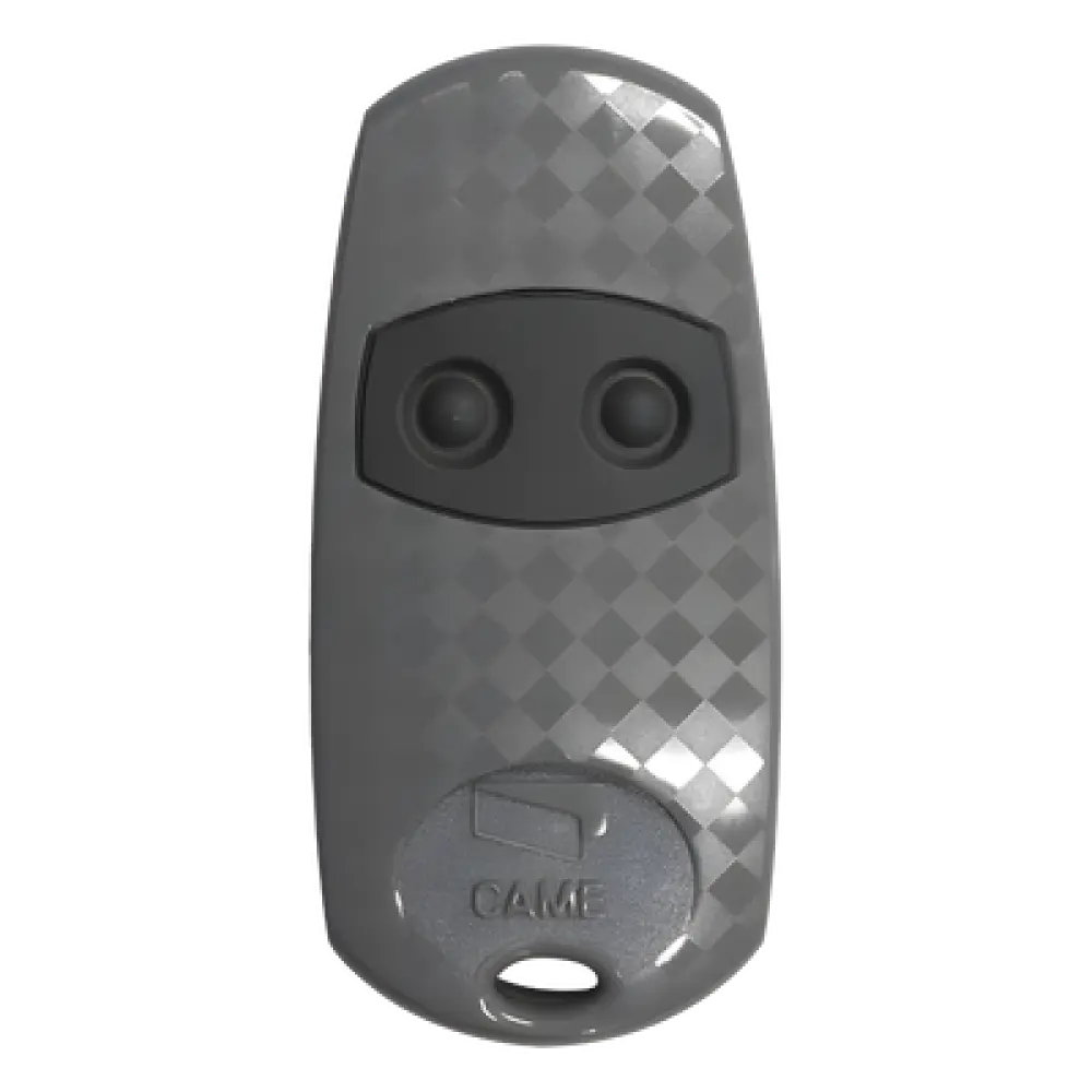 Control remoto bicanal / 433.92 MHz / Autoaprendizaje / Codificación automática / Diseño compacto