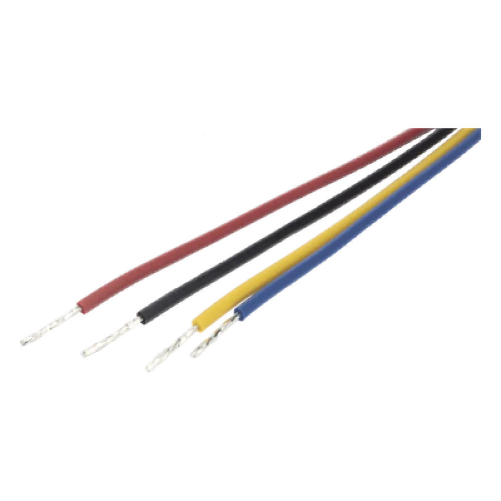 Cable de portero adicional / 20 cm (0.66 ft) / Conector 4 pines / Compatible con monitor DSKH2220 / Cable liso de alta durabilidad