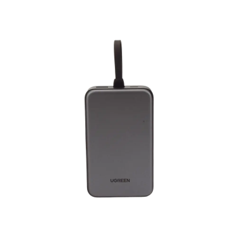 Batería Portátil / 20000 mAh / 74 Wh / Salida 22.5 W / Carga 3 Dispositivos / Pantalla LED / USB-C Integrado