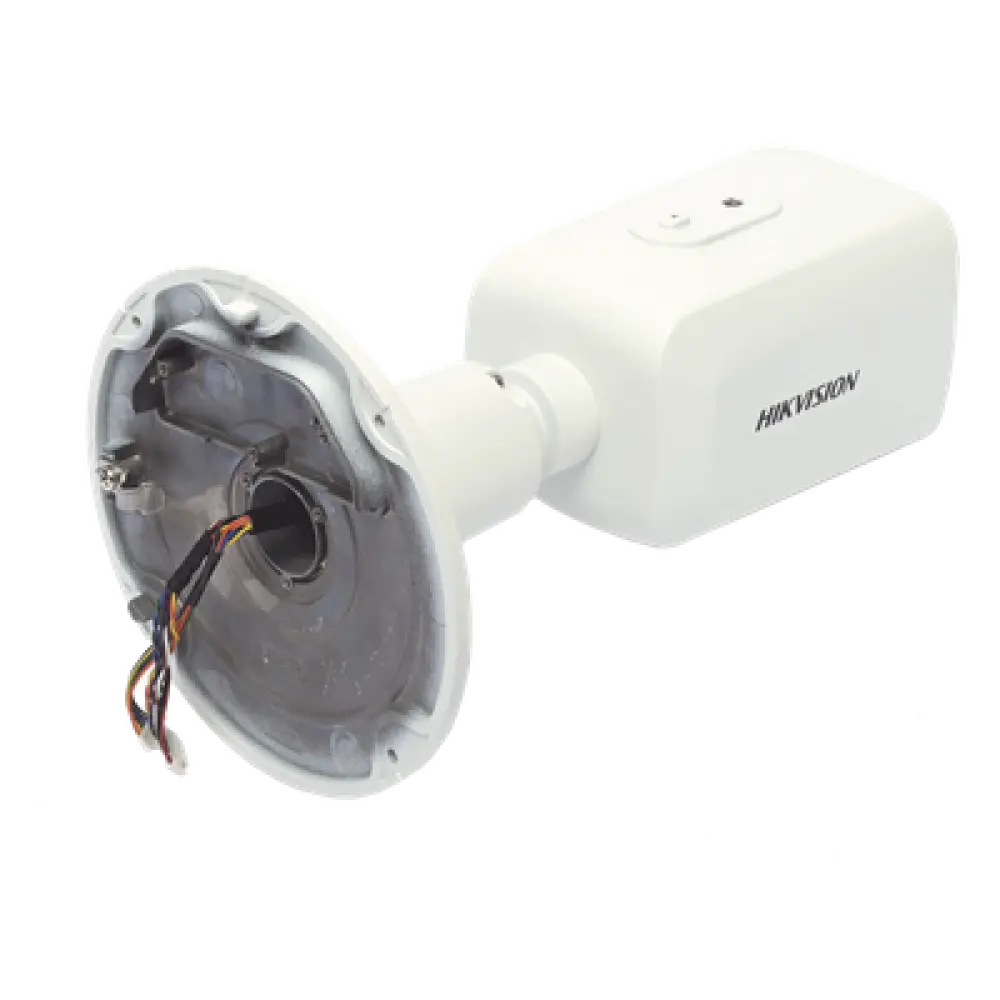 Tapa Trasera para Cámara IP / Salida de Cable Hermética / Base con Soporte / Sin Tornillería