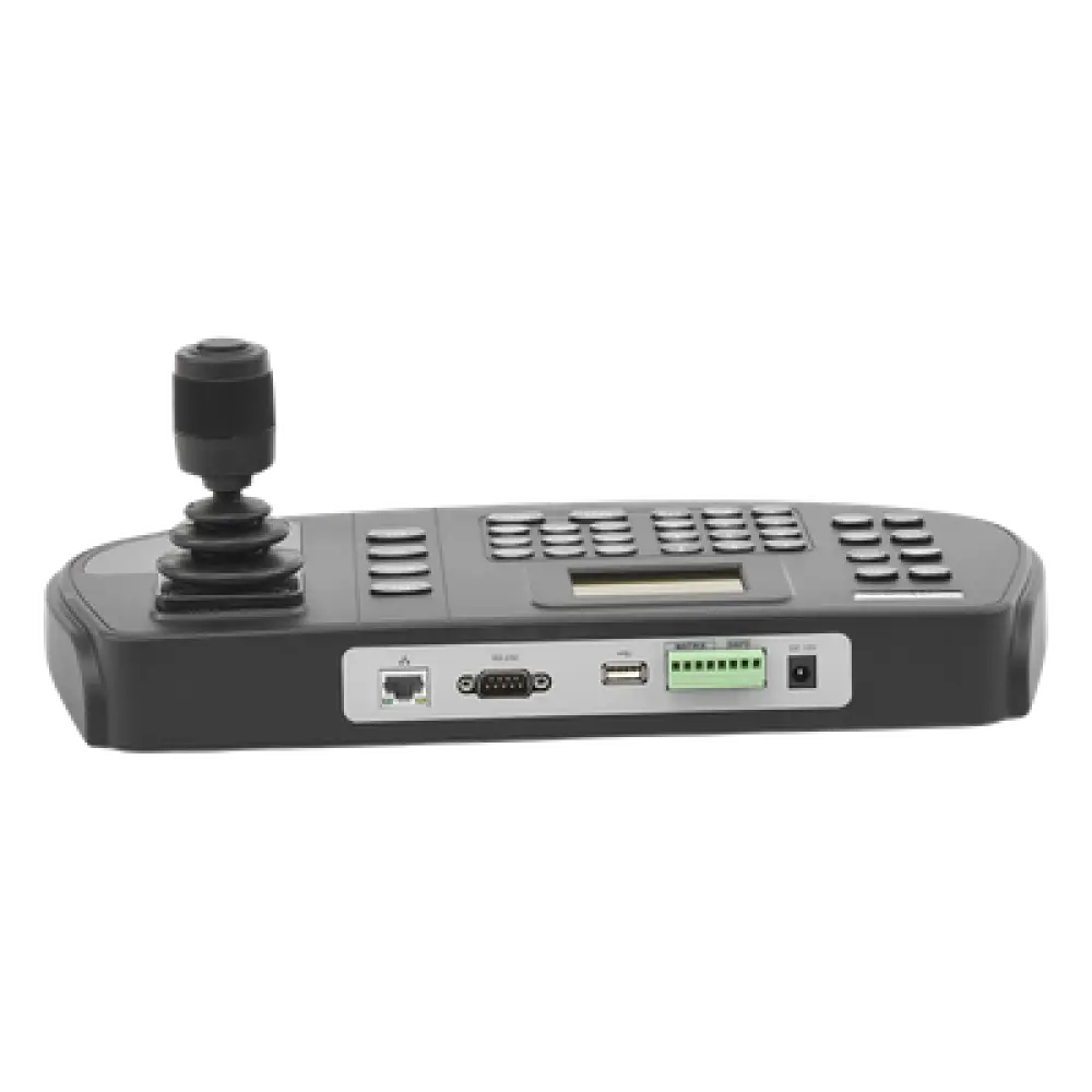 Controlador IP para DVR/NVR/PTZ / RS-485 Half Duplex 1200 m (3937 ft) / 4 Ejes / 128 x 64 Píxeles / 16 Usuarios / 1200-19200 Baudios