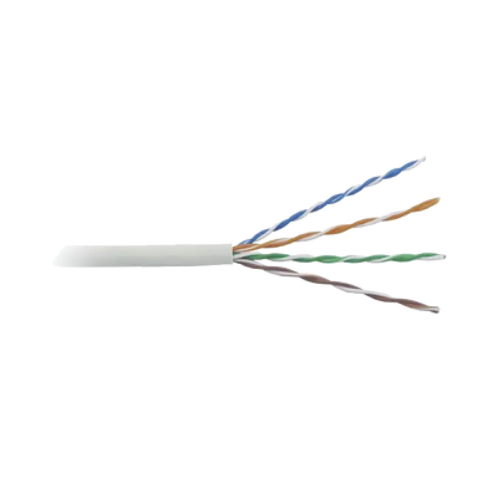 Bobina de Cable / Cat5e / 305 m (1000 pies) / 24 AWG / UTP / 100 MHz / UL / Interior