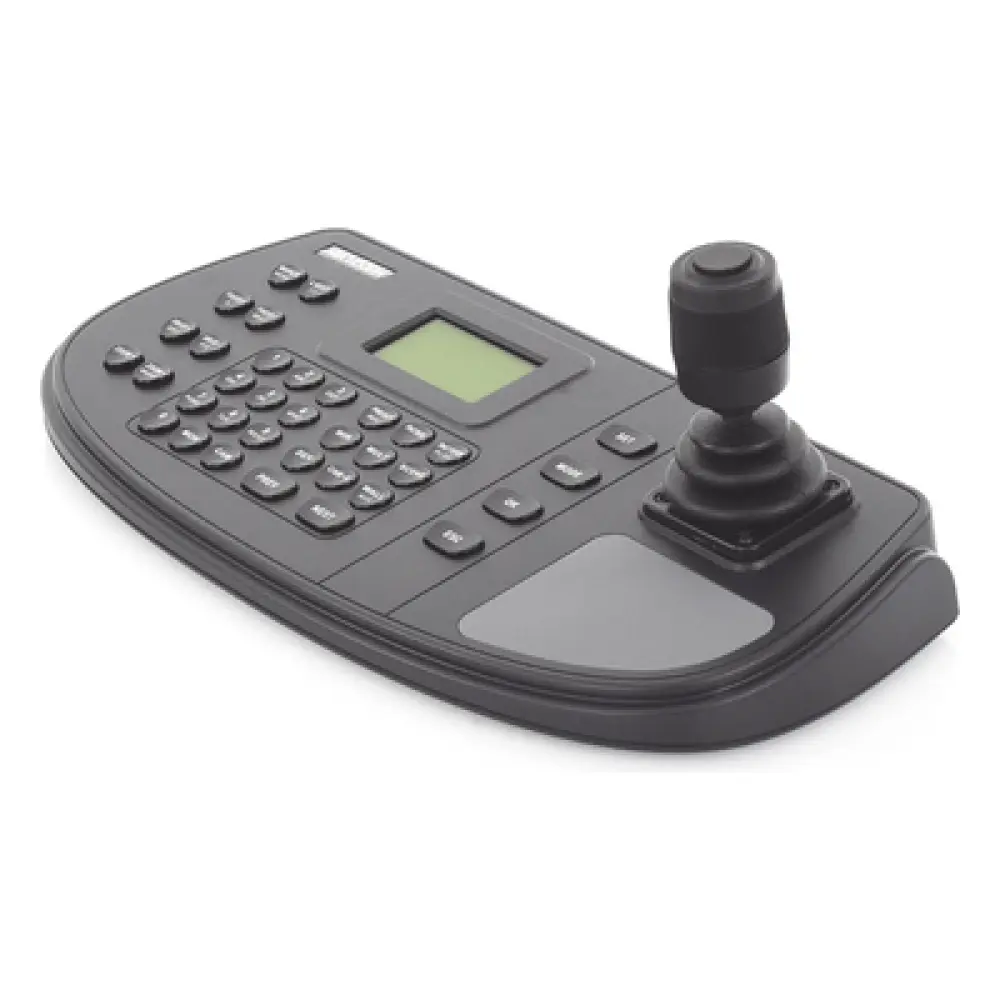 Controlador PTZ IP/Analógico / RS-485 1200 m (3937 ft) / Pantalla 128x64 / 16 Usuarios / 4.5W / Interior