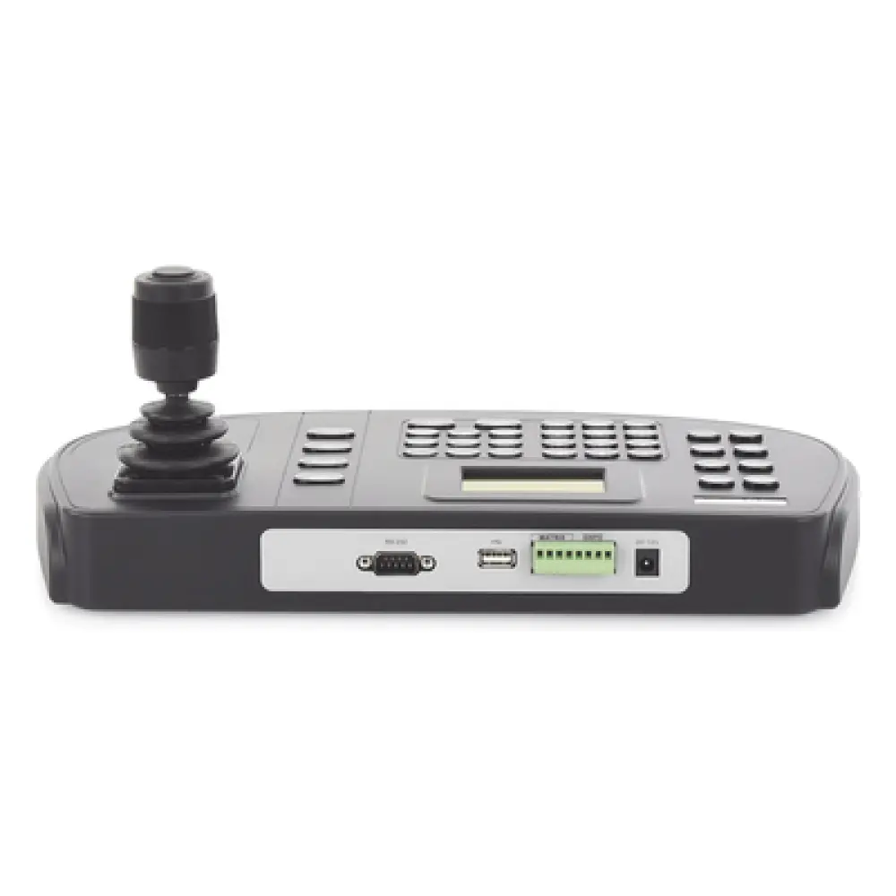 Controlador PTZ IP/Analógico / RS-485 1200 m (3937 ft) / Pantalla 128x64 / 16 Usuarios / 4.5W / Interior